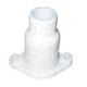 Raritan Straight Discharge Adapter - 90 To Straight 33727