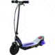 Razor Power Core E100 Electric Scooter w/ Aluminum Deck, Black/Purple, 13112150