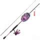 Ready 2 Fish R2F5 Just Add Bait All-Species Purple Spinning Combo with Kit - 5' 6" ML, R2F5-JAB-PURPLE-SP