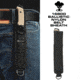 Reapr Brigade Fixed Blade Knife, 5in, 420 Stainless, Black Powdercoated, 11009