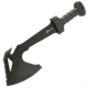 Reapr Meridius Battle Axe, 5-3?4in, 420 Stainless Steel, Serrated Top Edge w/ Ripper Blade, Black Oxide, 11020
