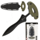 Reapr Push Dagger, 4in, 420 Stainless Steel, Spear Point Blade, Black / OD Green, 11042