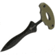 Reapr Push Dagger, 4in, 420 Stainless Steel, Spear Point Blade, Black / OD Green, 11042