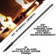 Reapr TAC Javelin Serrated Spear, 8in, Stainless Steel, Black Oxide, 11022
