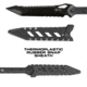 Reapr TAC Javelin Serrated Spear, 8in, Stainless Steel, Black Oxide, 11022
