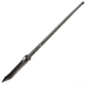 Reapr TAC Javelin Serrated Spear, 8in, 2Cr13 Stainless Steel Precision Cast Head, Partially Serrated Blade w/ Serrated Back Edge, Black Oxide, 11022