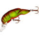Rebel Lures Rebel Deep Teeny Wee Crawfish Lure, 1 1/2in, 1/9oz, Floating, Chartreuse/Brown, D7767