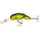 Rebel Lures Rebel Deep Wee Crawfish Lure 2 3/8in, 3/8 oz, Floating, Chartreuse/Brown, D7667