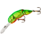 Rebel Lures Rebel Deep Wee Crawfish Lure 2 3/8in, 3/8 oz, Floating, Chartreuse/Green Back, D7634