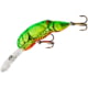 Rebel Lures Rebel Deep Wee Crawfish Lure 2 3/8in, 3/8 oz, Floating, Chartreuse/Green Back, D7634