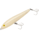 Rebel Lures Rebel Jumpin Minnow Topwater Bait, 4 1/2in, 1/2 oz, Floating, Bone, T2000S
