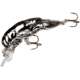 Rebel Lures Rebel Teeny Wee Crawfish Bait 1 1/2in, 1/10 oz, Floating, Chrome Blackback, F7701