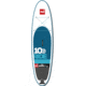 Red Paddle Co. 10'6 Ride Inflatable Stand Up Paddleboard-White/Blue-10 ft