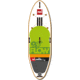 Red Paddle Co. 9'6 Flow Inflatable Stand Up Paddleboard-Orange/Green-9'6