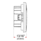 REDARC Tow-Pro Switch Insert Panel, GM And Isuzu Suitable, TPSI-003