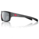 Redfin Polarized Amelia Sunglasses, MBlack Frame, Dark Shad Mirror Polarized Lens, One Size, 1502