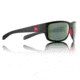 Redfin Polarized Amelia Sunglasses, MBlack Frame, Shallow Mirror Polarized Lens, One Size, 1503