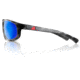 Redfin Polarized Jekyll Sunglasses, Black Tortoise Frame, Atlantic Blue Polarized Lens, One Size, 1607