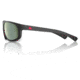 Redfin Polarized Jekyll Sunglasses, MBlack Frame, Shallow Mirror Polarized Lens, One Size, 1603