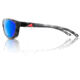 Redfin Polarized Keewaydin Sunglasses, Black Tortoise Frame, Coastal Blue Polarized Lens, One Size, 1902