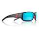 Redfin Polarized Wassaw Sunglasses, MBlack Frame, Gulf Blue Polarized Lens, One Size, 1301