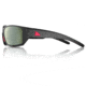 Redfin Polarized Wassaw Sunglasses, MBlack Frame, Shallow Mirror Polarized Lens, One Size, 1303