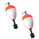Redi-Rig Release Float 2Pk 1oz 2-1/4in 0-50ft Fish Depth, P225-2PK