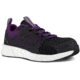 Reebok Fusion Flexweave Athletic Work Shoe - Womens, Wide, Black/Purple, 8, 690774487970