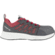 Reebok Fusion Flexweave Athletic Work Shoe - Womens, Medium, Grey/Red, 8.5, 690774487338