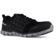 Reebok Mens Sublite Cushion Work Athletic Oxford Shoes, Black, 10.5, RB4041-BLACK-10.5-MENS-M