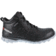 Reebok Sublite Cushion Athletic Mid Cut, Alloy Toe Work Shoe - Mens, Medium, Waterproof, Black/Grey, 4, 690774498860