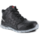 Reebok Sublite Cushion Athletic Mid Cut, Alloy Toe Work Shoe - Mens, Medium, Waterproof, Black/Grey, 4, 690774498860