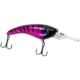 Reef Runner 3 3/8" Ripshad 200 Crankbait, 1/4oz, Max Diving Depth 16', Hook Size 8 Double, Purple Tiger, 200-501