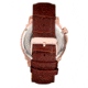 Reign Bauer Automatic Semi-Skeleton Leather-Band Watch, Rose Gold/Black, One Size, REIRN6006
