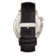 Reign Bauer Automatic Semi-Skeleton Leather-Band Watch, Silver/Black, One Size, REIRN6002