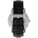 Reign Belfour Automatic Skeleton Leather-Band Watch, Silver/Black, One Size, REIRN3607