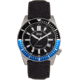 Reign Francis Leather-Band Watch w/Date, Black/Blue, One Size, REIRN6303