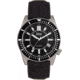 Reign Francis Leather-Band Watch w/Date, Black, One Size, REIRN6302
