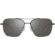 Revo Air 3 Sunglasses - Mens, Shiny Black/Graphite, Medium, RE 1209 01 GY
