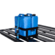 Rhino Rack Double Vertical Jerry Can Holder, Steel, 43151