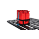 Rhino Rack Double Vertical Jerry Can Holder, Steel, 43151