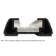 Rhino Rack RTV Track Set, 1280mm, Black, RTV128