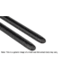Rhino Rack RTV Track Set, 1280mm, Black, RTV128