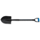Rhino Rack Spade, Black 1065mm Handle, Blue Grip, 43124