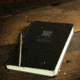 Rite in the Rain Bound Book - Fabrikoid Cover - Universal - Black, Black, 6 3/4 x 8 3/4 770F-LG