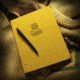 Rite in the Rain Bound Book - Fabrikoid Cover - Universal - Yellow, Yellow, 8 1/2 x 11 370F-MX