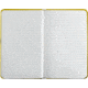 Rite in the Rain BOUND BOOK - FABRIKOID COVER - POCKET JOURNAL, Yellow, 4 1/4 x 6 3/4 390-4F