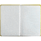 Rite in the Rain BOUND BOOK - FABRIKOID COVER -TRANSIT, Yellow, 4 3/4 x 7 1/2 300F