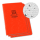 Rite in the Rain Notebook 3 1/4 X 4 5/8 3pk Org OR71FX
