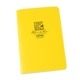 Rite in the Rain Stapled Notebook - Level - 3 Pack, Yellow, 4/5/8 x 7 311FX